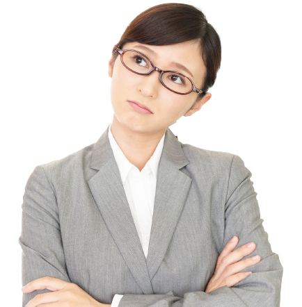 販売業オフィスの女性