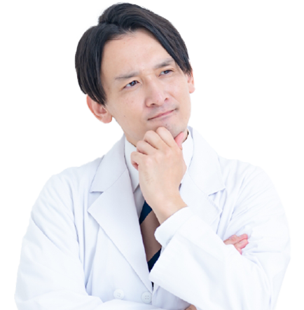 医療施設管理者の男性
